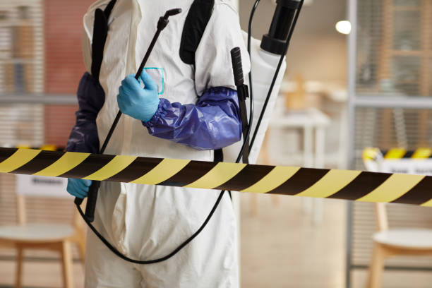 Professional Crime Scene Cleanup technician working in Crosby, TX
